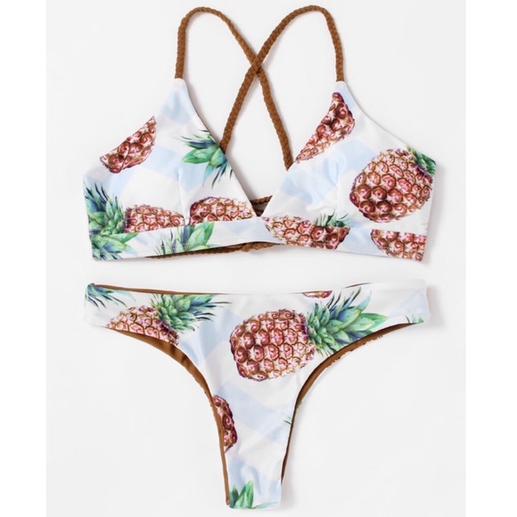 Other - Med Left✨Summer Ready! Pineapple bikini✨